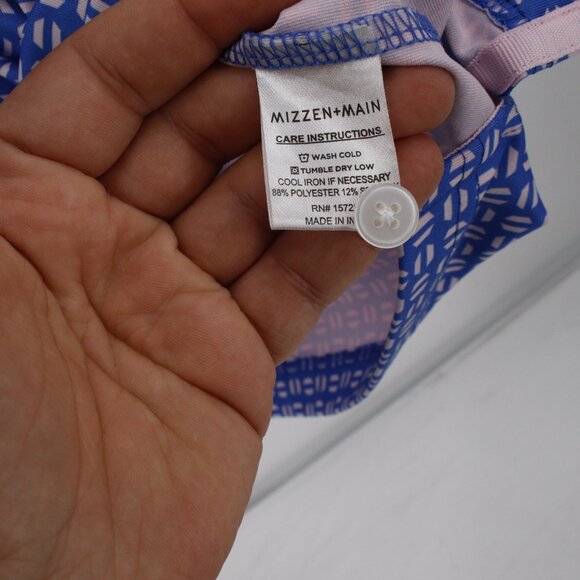 Mizzen main Shirt men's XL Phil Mickelson Golf Polo Pacific Sunset Geo Print - Picture 6 of 13